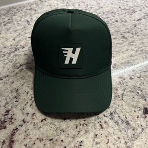Huega House Green A Frame Performance Cap